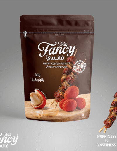 Fancy CrispyCoatedPeanuts Doy 100gm BBQ 1 1