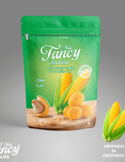 Fancy CrispyCoatedPeanuts Doy 100gm Corn